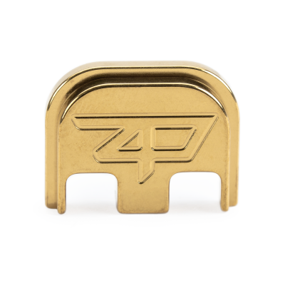 ZP Back Plate - Gen 1 - Gen 5 - TiN (Gold) - Zaffiri Precision